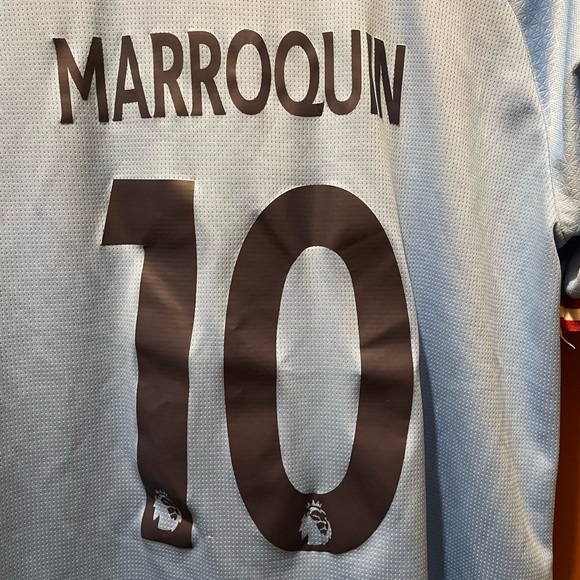Used 22/23 Manchester City Champions League edition custom jersey #10 Marroquin - Picture 3 of 7